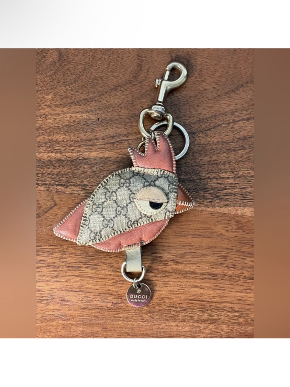 Gucci Parrot "Guccioli" Gucci Zoo Bag Charm or Keychain - Picture 4 of 8